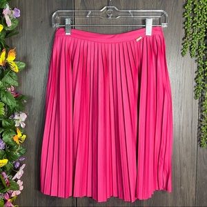 _💙2/$40💙Mohito Collection Hot Pink Accordion Skirt Size Small